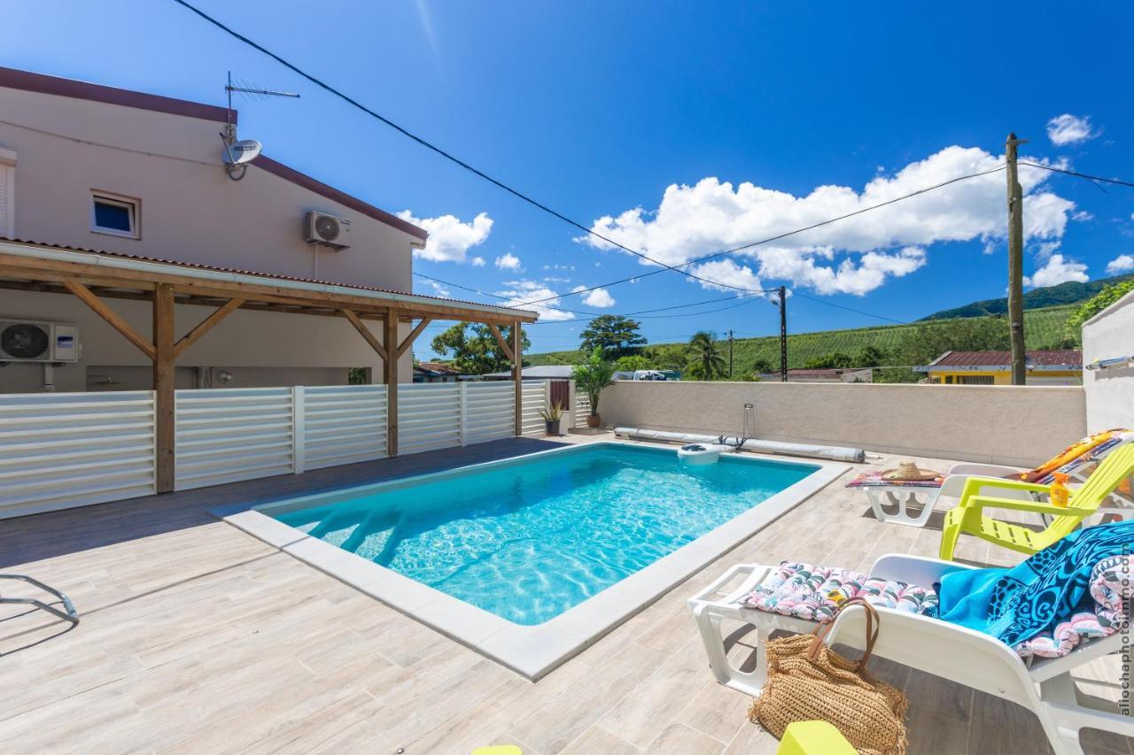 Saint-PierreHeliconia - Appt Avec Piscine Partagee公寓 外观 照片