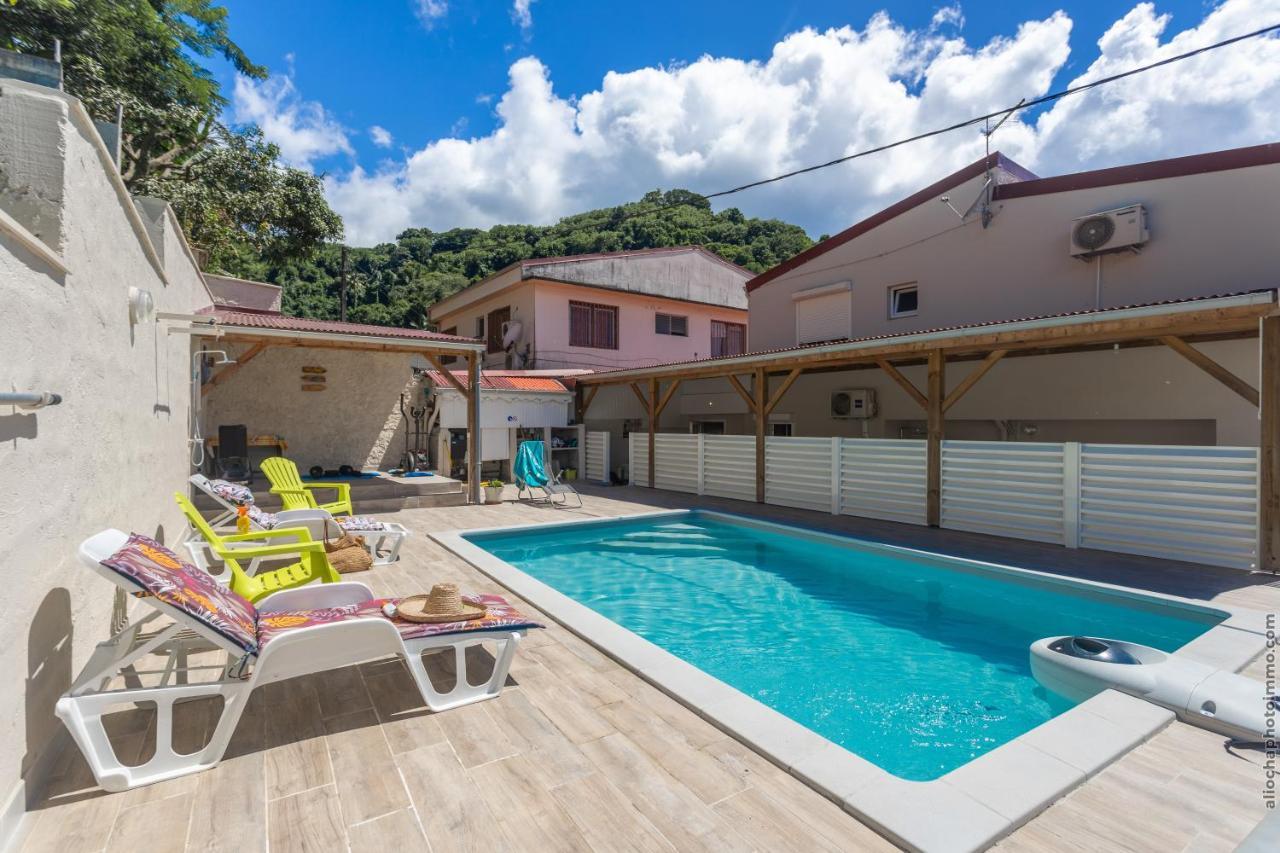 Saint-PierreHeliconia - Appt Avec Piscine Partagee公寓 外观 照片